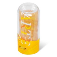 Ls-491 TENGA ARTE 織紋杯 TWEED 厚磅黃