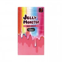 Ls-490 岡本 Jelly Monster 熱感 (日本版) 12 片 乳膠安全套