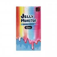 Ls-489 岡本 Jelly Monster 加潤 (日本版) 12 片 乳膠安全套